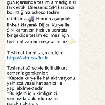 Vodafone Hat Teslimatında Sürekli Aksaklık Ve İletişim Sorunları