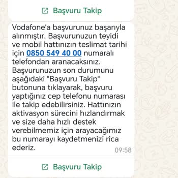 Vodafone Hat Teslimatında Sürekli Aksaklık Ve İletişim Sorunları