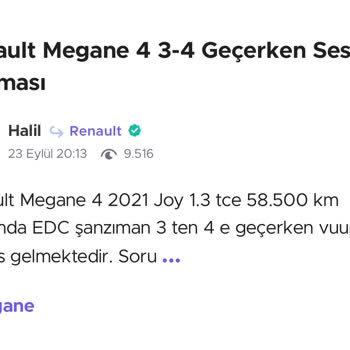 Renault Megane Şanzıman Sorunu Ve Etik Sorumluluk