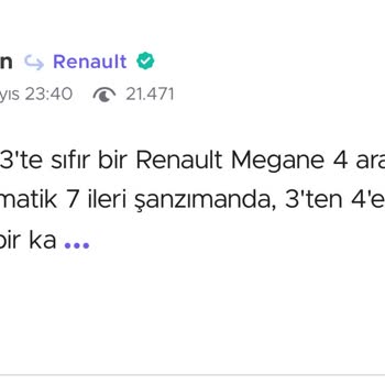 Renault Megane Şanzıman Sorunu Ve Etik Sorumluluk