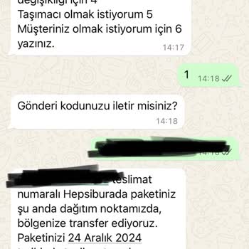 Kargo Teslimatında Yaşanan Gecikme Ve Yanıltıcı Bilgilendirme