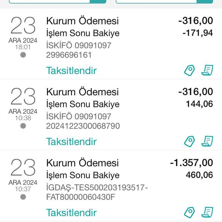 Üç Kez Ödenen Su Faturası İçin Çözüm Bekliyorum