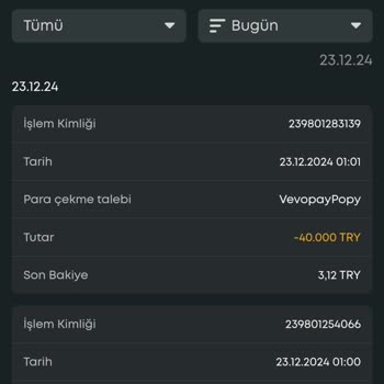 Albet Sitesinde 40 Bin TL Çekim Sorunu