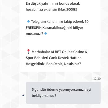 Albet Sitesinde 40 Bin TL Çekim Sorunu