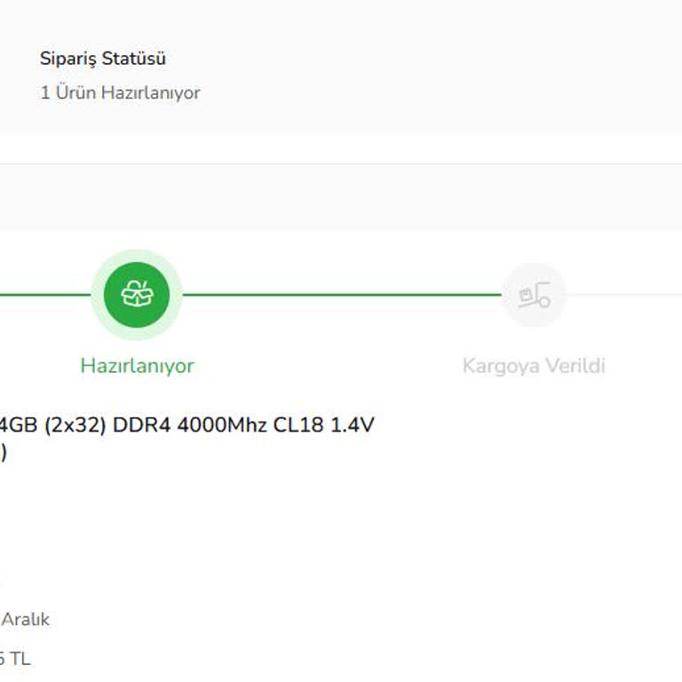 Ürün Teslimatı Ve Müşteri Hizmetleri Sorunu
