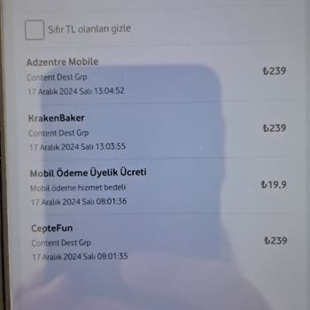 Vodafone'da Bilgim Dışında Yapılan Abonelikler Ve Ücret Yansıtma Sorunu!