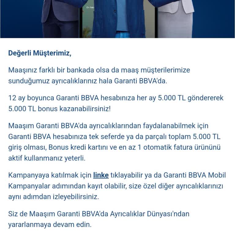 Garanti BBVA Bonus Kampanyası Sorunu
