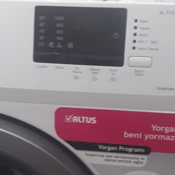Altus Çamaşır Makinesi Temizlik Sorunu Ve Servis İlgisizliği