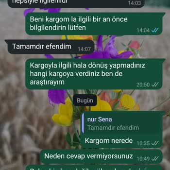 Umre İçin Aldığım Ferace Teslim Edilmedi Ve İletişim Kurulamıyor