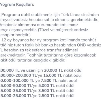 QNB Finansbank Kampanya Mağduriyeti