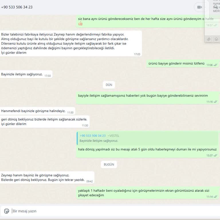 Vestel Bayi Ve Servis Arasında Sıkışan Müşteri: Yanlış Ürün Ve İlgisizlik