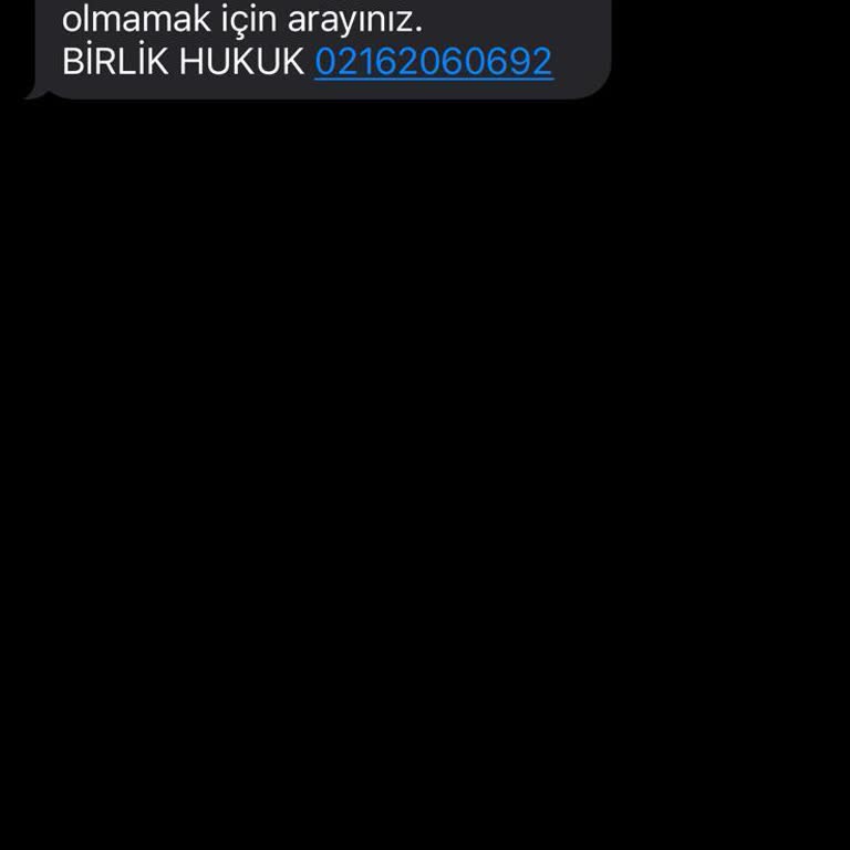 Sahte Hukuk Bürosu Mesajı Ve Yanıltıcı Taktikler