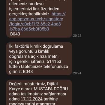 Vodafone Dijital Kurye İle Sürekli Ertelenen Randevular