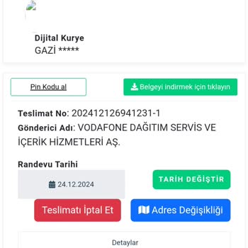 Vodafone Dijital Kurye İle Sürekli Ertelenen Randevular