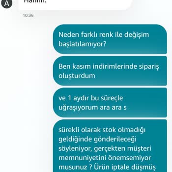 Amazon'da Değişim Sürecinde Mağduriyet