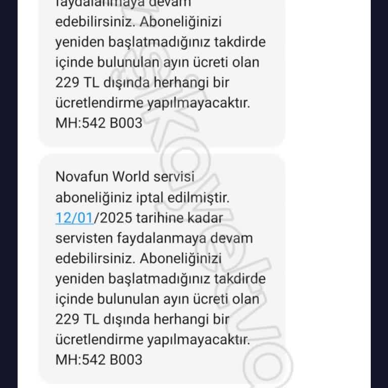 Novafunworld Ücret Kesintisi