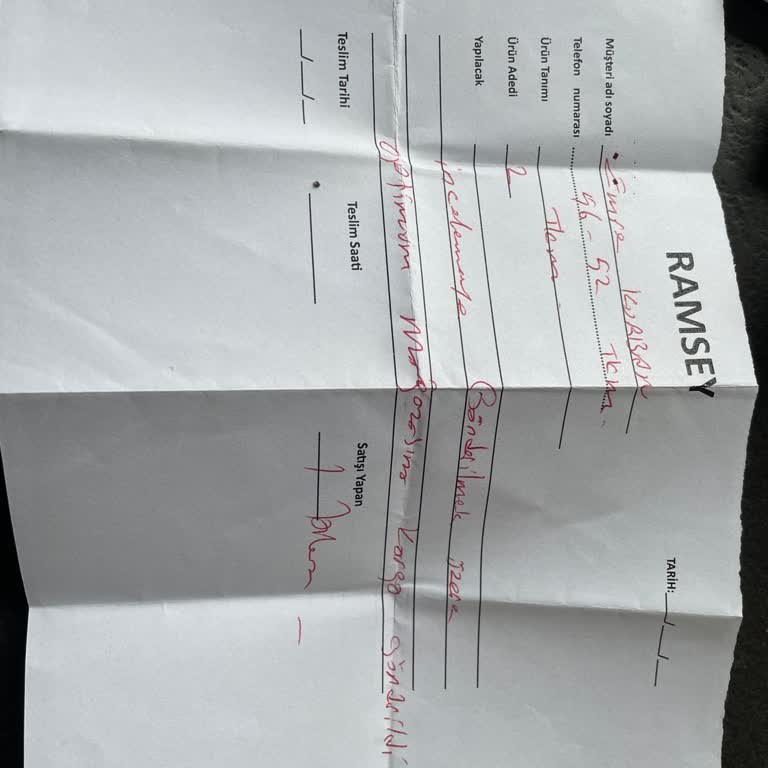 Ramsey Mağazasındaki Tadilat Sorunu Ve Çifte Standart