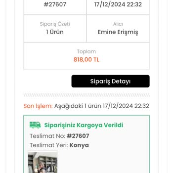 Yanlış Ürün Gönderimi Ve İletişim Sorunları