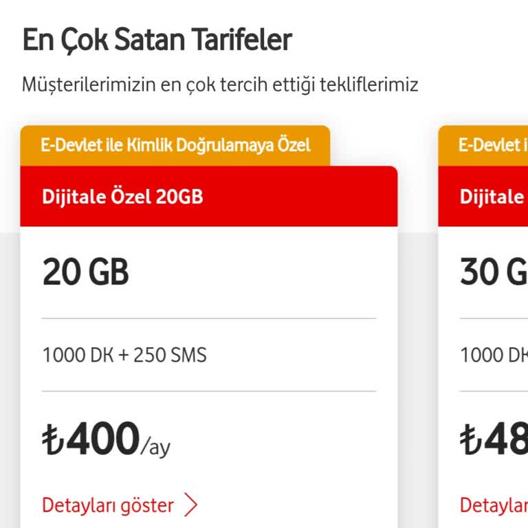 Vodafone Fiyat Farkı Mağduriyeti