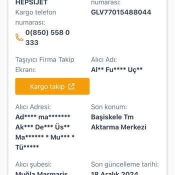 Kargo Teslimatında Gecikme Ve İletişim Sorunu