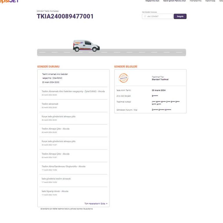 Kargo Ve İletişim Sorunlarıyla Dolanan Sipariş Macerası