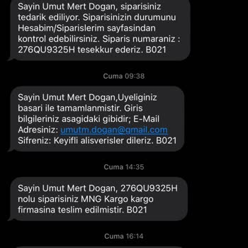 Kargo Takip Numarası Karmaşası Ve İletişim Sorunları