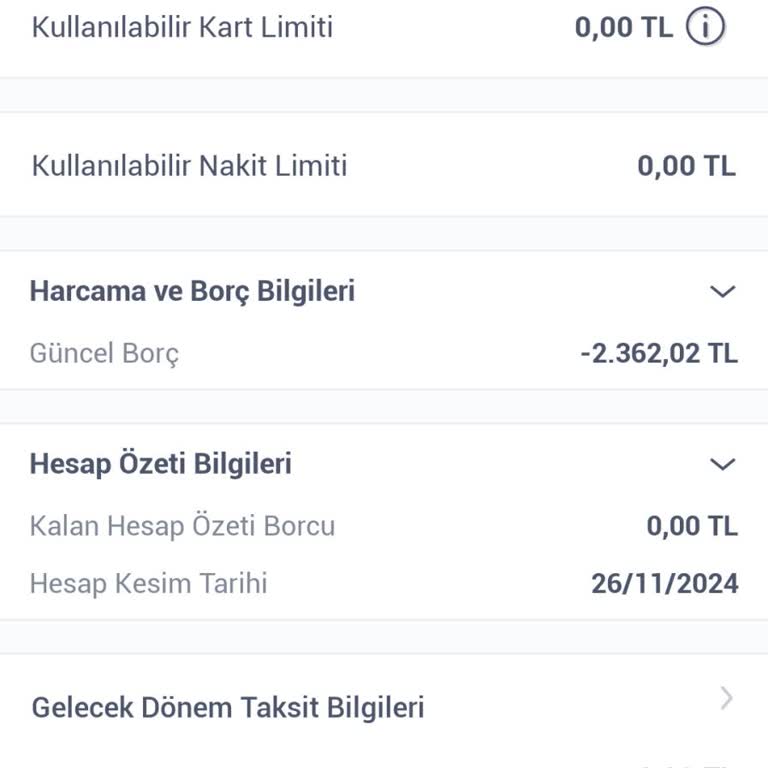 Kapatılan Kredi Kartımın Yeniden Aktif Edilmesi Talebi