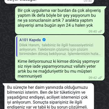 Ücret İadesi İçin Beklemekten Yoruldum