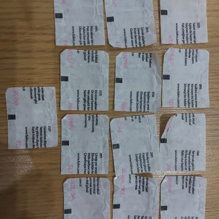 Çekiliş Tutkusu Ve Falım Paketleri: Şifre Basım Hataları