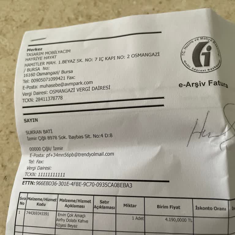 Hasarlı Mutfak Dolabı Ve İade Sorunu