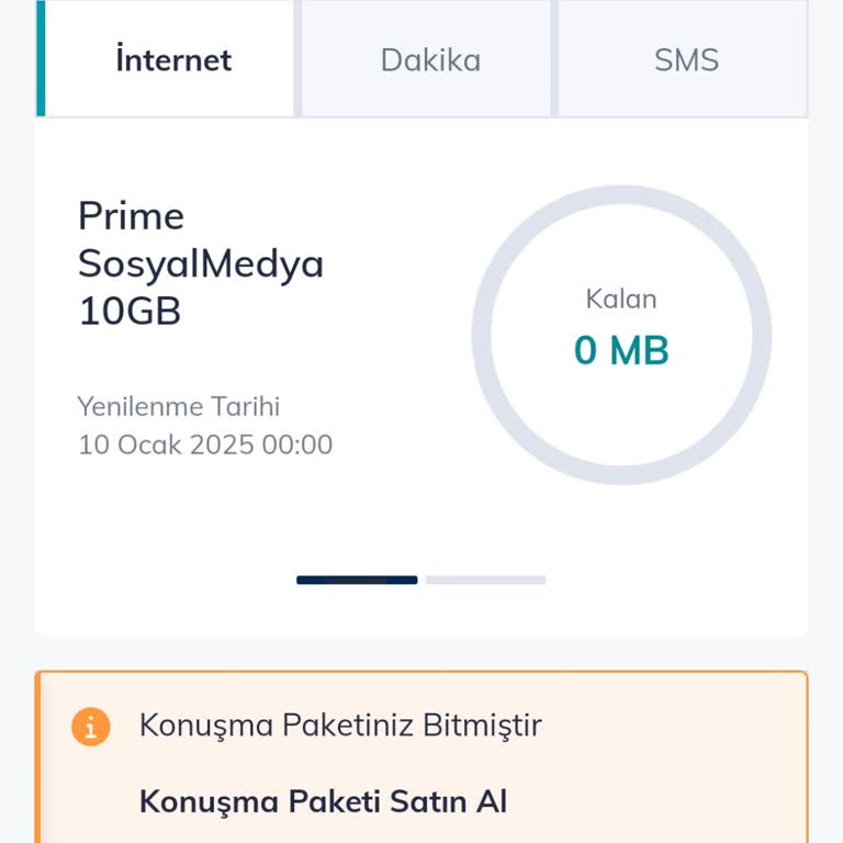 Türk Telekom İle Yaşanan İnternet Paketi Sorunu