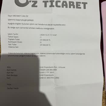 Para İadesi Yapılmayan Motosiklet Alışverişi