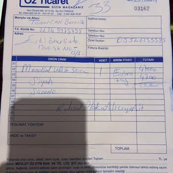 Para İadesi Yapılmayan Motosiklet Alışverişi