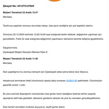 Yılbaşı Hediyesi Fiyaskosu: Kokina Çiçeği Hayal Kırıklığı