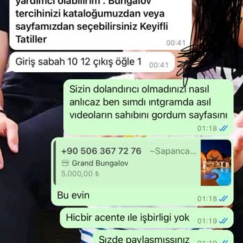 Sapanca'da Karışıklık: Gerçek Fiyatlar Ve Sahte Sayfalar