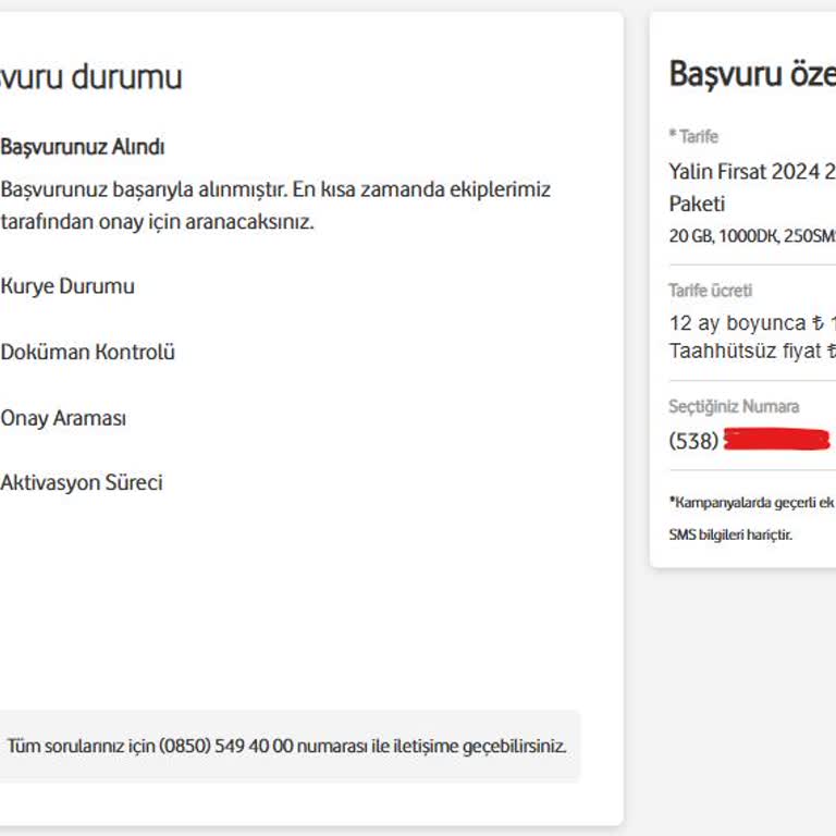 Vodafone Geçiş Kampanyası Mağduriyeti: Başvuru Süreci Tamamlanmadı