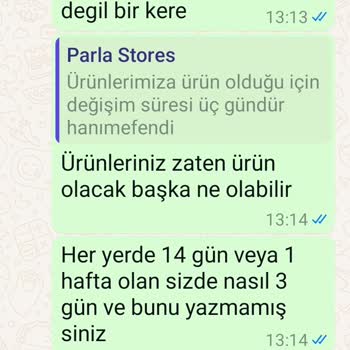 Parla Stores: Müşteri Hizmetlerinde Hayal Kırıklığı Ve Haksız Ücretlendirme