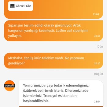 Yanlış Ürün Gönderimi Ve İade Sürecindeki Sorunlar
