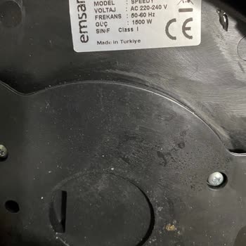 Emsan Kettle Yangın Riskiyle Hayal Kırıklığı Yaşattı