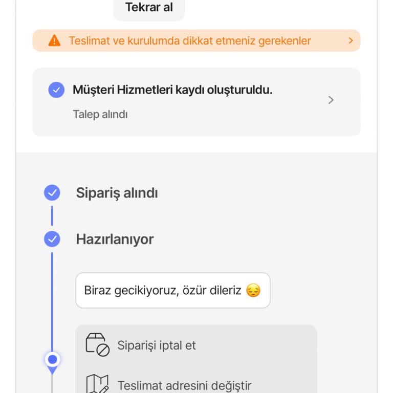Hepsiburada'da Geciken Kargo Ve Belirsiz Müşteri Hizmetleri