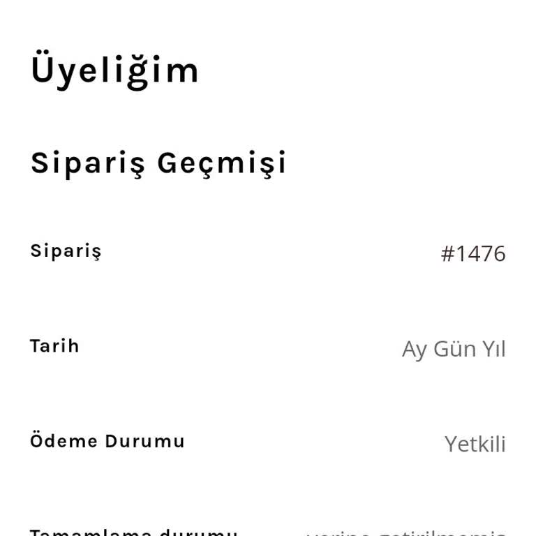 Joya Style Sipariş Sonrası İletişim Sorunu