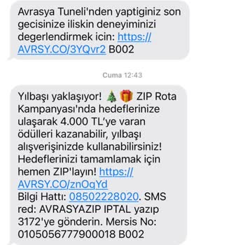 Avrasya Tüneli Kampanyasında Hedef Şaşkınlığı