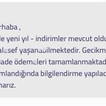 İptal Edilen Siparişin İadesinde Sürekli Oyalama