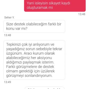 Yemeksepeti Canlı Yardımda Saygısızlık Ve İletişim Sorunları