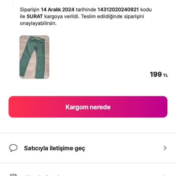 Kargom 11 Gündür Yok Ve Param İade Edilmiyor