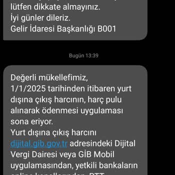Yanlış Vergi Mesajları Ve Yurt Dışı Harcı Sorunu
