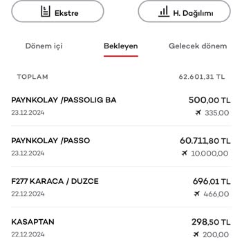 Passolig Uygulaması Üzerinden Alınan Paket Görünmüyor
