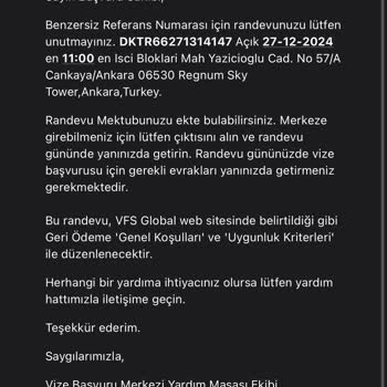 Randevu Tarihi Değişikliği Mağduriyeti