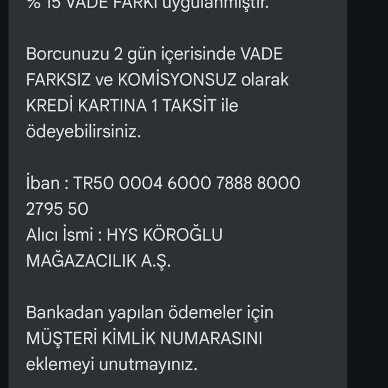 İptal Edilen Beyaz Eşya Alımında Borç Sorunu Ve Müşteri Hizmetleri Eksikliği