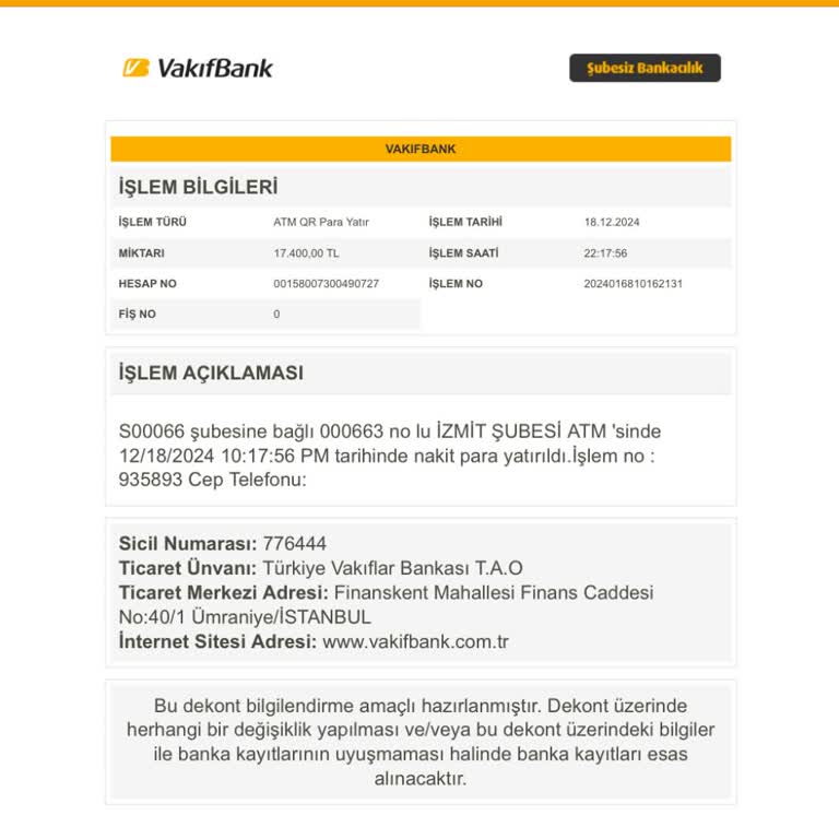 ATM'de Kaybolan Para Ve İlgisiz Banka